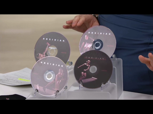 The Obsidian® slide board featured on QVC
